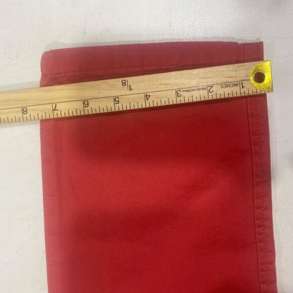 NWT Gap Khaki Lived In Pants Mens 32x30 Red Relaxed Fit Tapered Comfortable Styl - Picture 13 of 14
